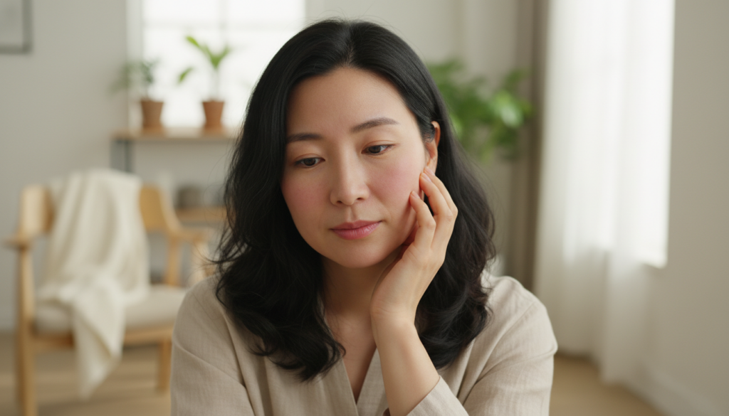 안면홍조 위험요인과 생활요소