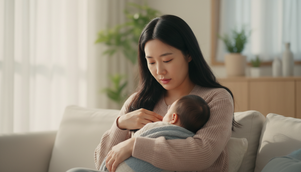 유방석회화 수유 중에 나타나는 변화