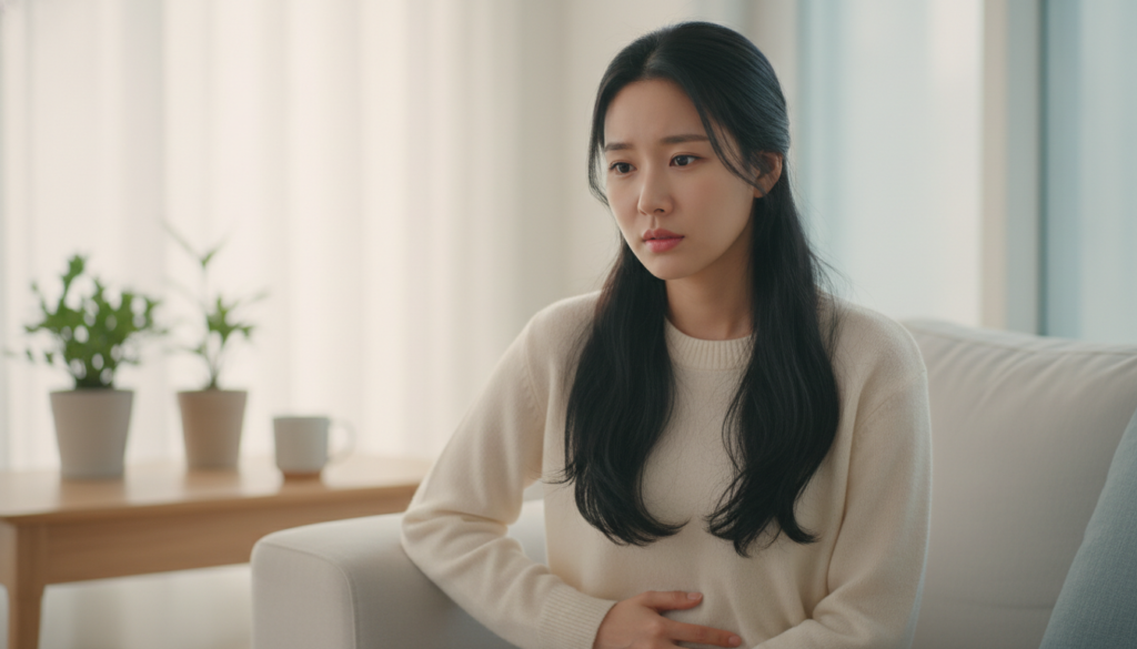 월경전증후군 증상으로 의심할 때