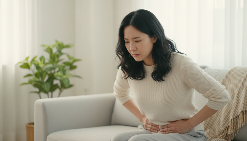 골반통 위험 신호 체크