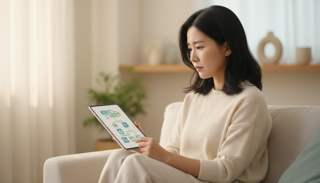 황체기결함 진단 과정 한눈에