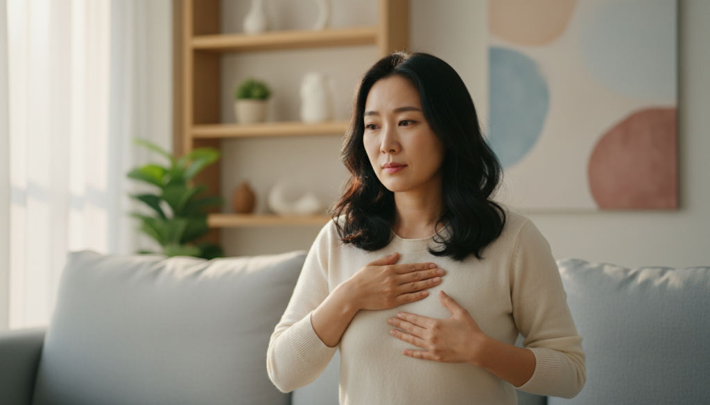 유방통 위험 신호 체크