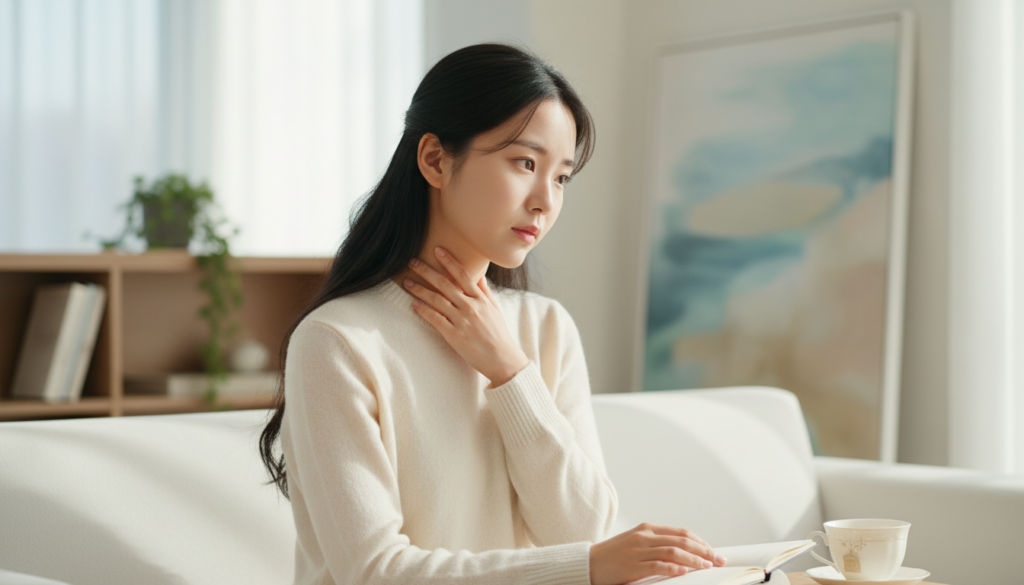 갑상선기능항진과 월경 자가확인 포인트